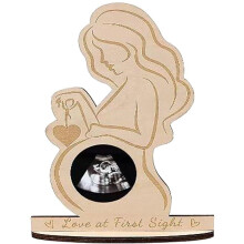 Baby Ultrasound Photo Frame Keepsake For Pregnancy Announcement Gift For Couples  Moms And Dady