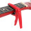 Spring-Loaded Ukulele Capo Plastic Pitch Tuner with Easy Tuning Red Accessory 14