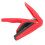 Spring-Loaded Ukulele Capo Plastic Pitch Tuner with Easy Tuning Red Accessory 8