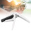 Plastic Ukulele Capo with Silicone Cushion, Spring-Loaded, White 1
