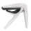 Plastic Ukulele Capo with Silicone Cushion, Spring-Loaded, White 11