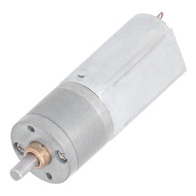 DC Gear Motor 12V 50RPM Mini Electric Reducer, 20mm, Durable Metal