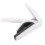 Plastic Ukulele Capo with Silicone Cushion, Spring-Loaded, White 10