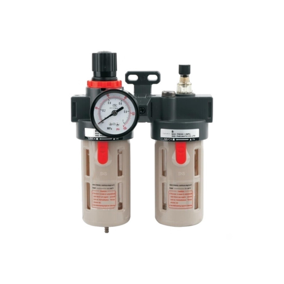 Pressure Regulating Filter Combination (Twopiece); Twopiece Inline Filter Assembly For Plumbing Systems 9347817875881