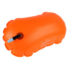 Bouée de nage en eau libre en PVC, bouée de sécurité dérivante pour la plongée en apnée et l'entraînement