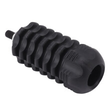 Cuscinetto in gomma stabilizzatore per arco da tiro, per archi compound e ricurve, nero