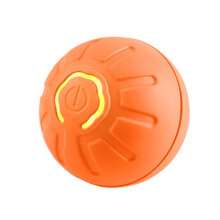 Pet Dogs Toy Rolling Ball Interactive Toy Funny-orange color