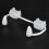 Halloween Party Prop: Soft Silicone Vampire Fangs Retractable Design 5