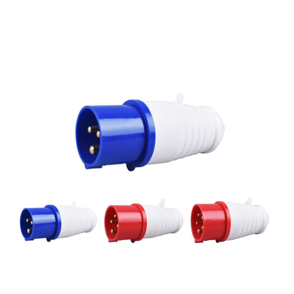 Ip44 16A/32A Industrial Plug And Socket Waterproof Connector 3P/4P/5P Wall Mount Socket 32A3p 9347817876727
