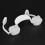 Halloween Party Prop: Soft Silicone Vampire Fangs Retractable Design 11