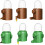 Automatic Water Feeder and Drinker for Rabbits Hamsters Cage Mounted Dispenser Cactus Design 4