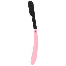 Handmatig scheerapparaat met roterend mes en roestvrije stalen snijkop. Stijlvol, modern en ergonomisch ontwerp, ruimtebesparend voor thuisgebruik.