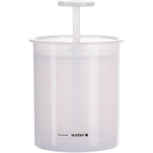 Elegant gezichtsreinigingsapparaat, dieptereinigende schuimmaker, handmatige wasbubbelmaker, veilig en duurzaam BPA-vrij plastic, roze, ideaal voor
