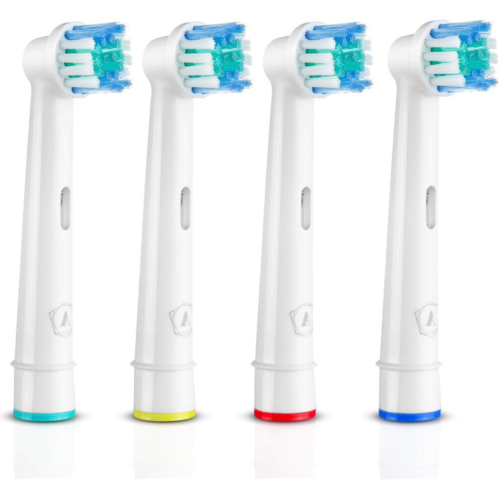 Professional Clean Toothbrush Heads for Oral B Compatible, Ergonomically Designed with Soft Dupont Bristles, Advanced Bristle System Ensures Plaque R