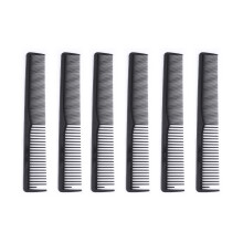 Stylist's Choice Friseurkamm, hitzebeständiges, antistatisches Haarstyling-Werkzeug aus Kohlefaser, ergonomisches Design, feiner und grober Zahnkamm
