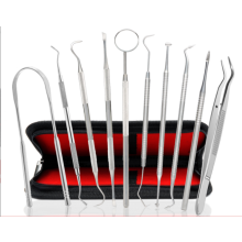Teeth Cleaning Tools, Oral Care Kit, Stainless Steel Tooth Scraper, Professional Dental Tools Set, Easy To Use For Adults, Pets, And Family, Includes
