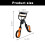 Professional Lash Curler Set with Ergonomic Design, Non-slip Handle for Precise Control, Replacement Silicone Refills for Long-lasting Performance 2