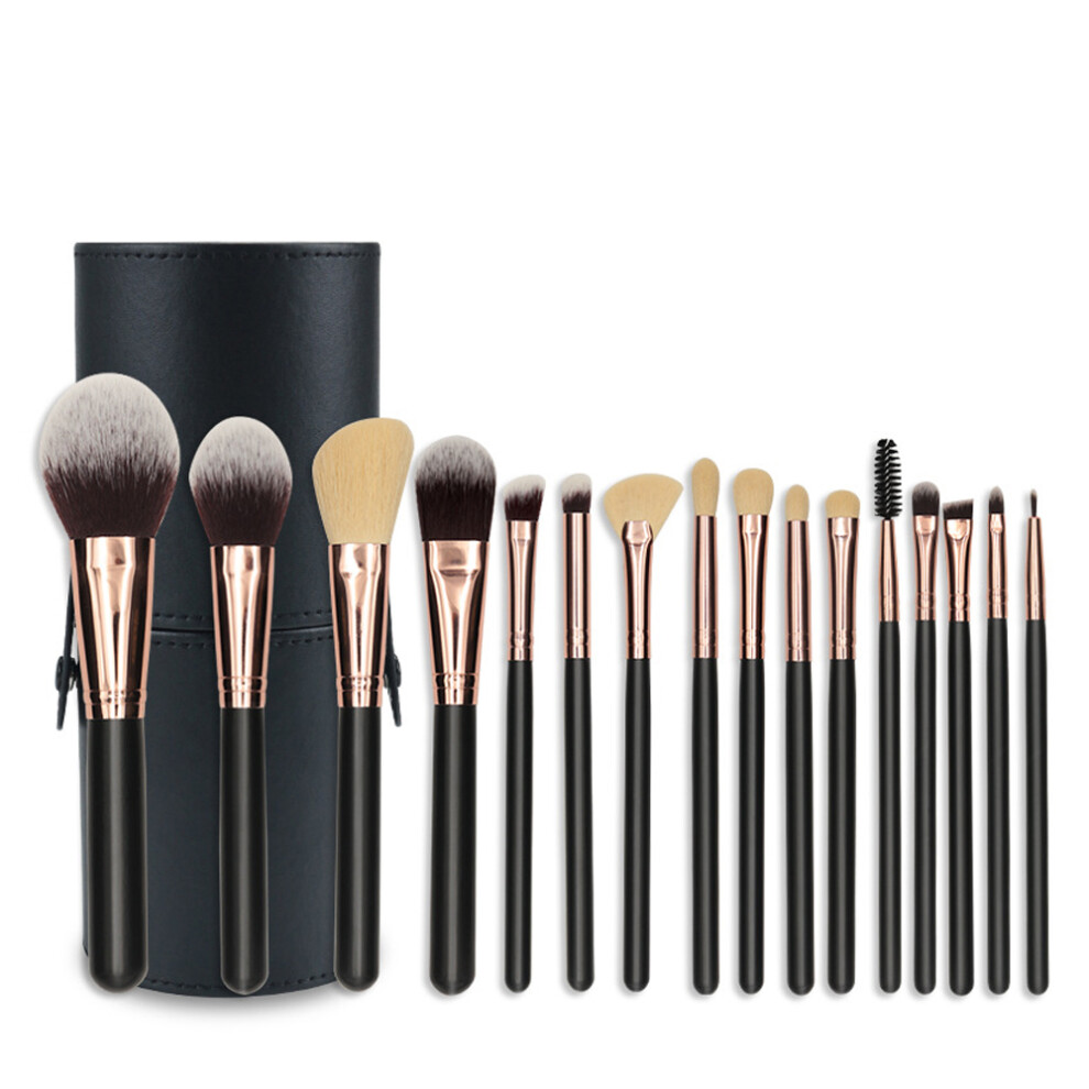 Non-Shedding Soft Bristles For Complete Variety Makeup Kit, Ergonomic Design With Durable Wood Handle, Professional Makeup Brush Set, Versatile Appli