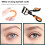 Professional Lash Curler Set with Ergonomic Design, Non-slip Handle for Precise Control, Replacement Silicone Refills for Long-lasting Performance 4