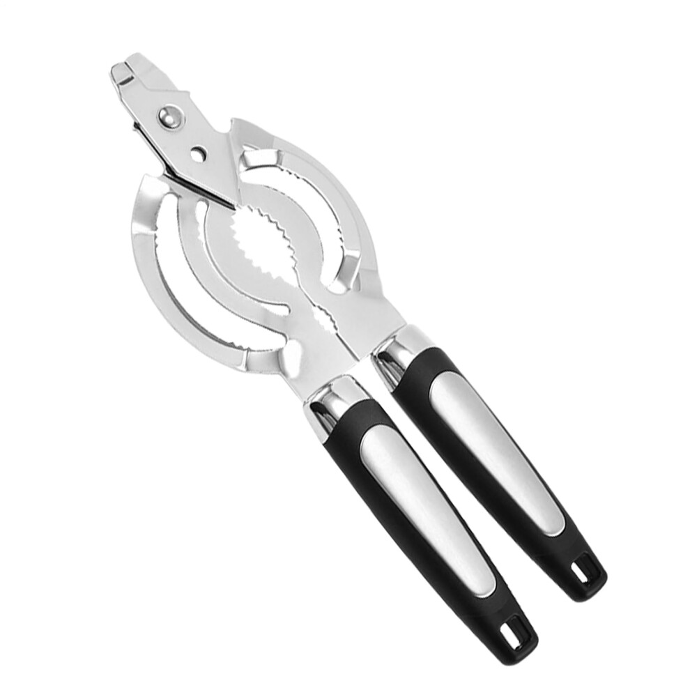 Jar Opener Tool Stainless Steel Bottle Lid Gripper For Seniors Kitchen Home Cabinet Countertop