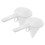 2pcs Handheld Cake Batter Dispenser Plastic Baking Funnel for Cupcake Pancake Icing Chocolate 1