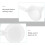 2pcs Handheld Cake Batter Dispenser Plastic Baking Funnel for Cupcake Pancake Icing Chocolate 5