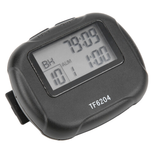 Compact Electronics Timer with Dual Countdown for Training & Exercise
