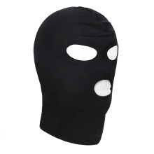 BDSM Head Mask Fetish Face Mask Bondage SM Elastic Masks Black