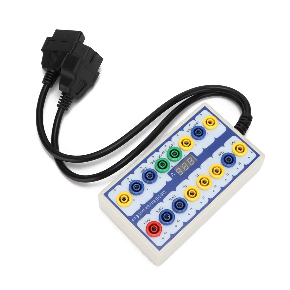 16Pin Obd2 Protocol Detector Breakout Box For Vehicle Diagnostics 6901377656323