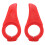 Mini Bicycle Rest Handlebar Red for Mountain & Folding Bikes 33g 9