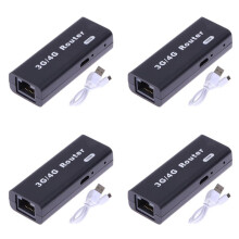 4X Portable 3G/4G WiFi Wlan Hotspot WiFi Hotspot 150Mbps RJ45 USB Wireless Router with USB Cable