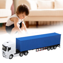 Innenraum Blau 1:50 Maßstab Container-LKW Simulation Langstrecken-Traktor-Sattelzug