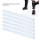 Durable 22cm 6pcs Stainless Steel Adjustable Weight Plates 5