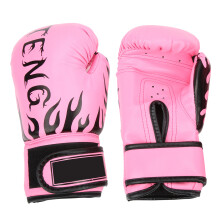 2 Stück Kinder-Boxhandschuhe, Pink, 25x10x4cm, für Altersgruppen 8-14