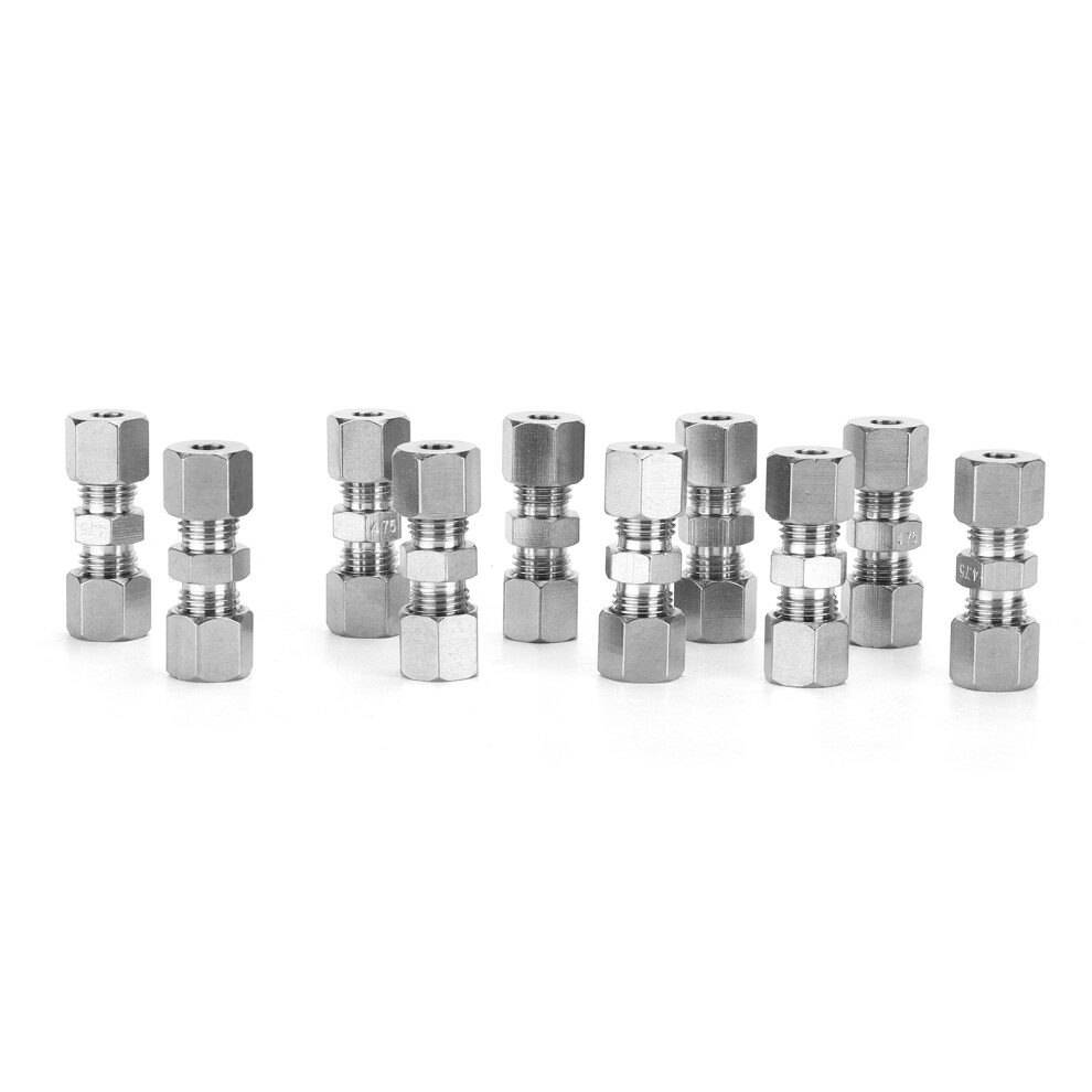 10Pcs Quick Metal Brake Cable Connectors For 4.75Mm Lines Secure Fit 6951377656748