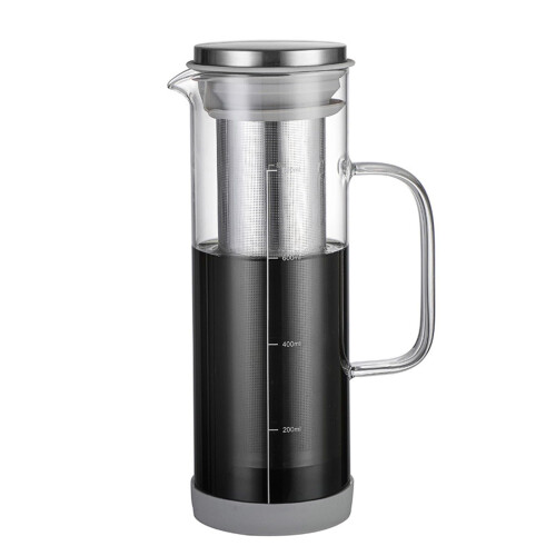 Cold Brew Coffee Machine Artistic Borosilicate Glass Jar With Removable Filter