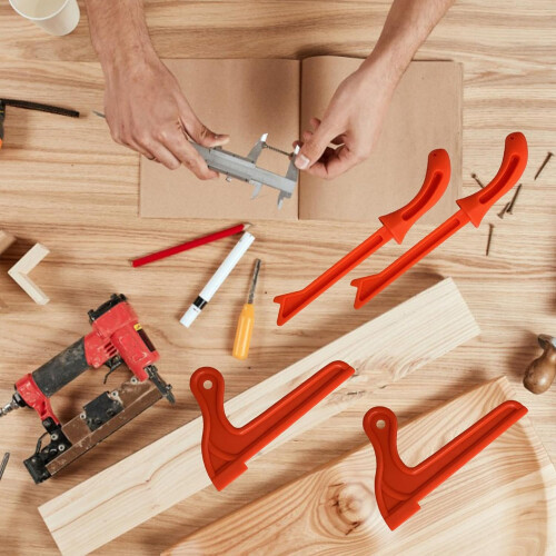 Woodworking Push Sticks 4 Pack With Ergonomic Handle For Tablesaw And Jointer Use Carpentry Hand Tools Comfortable Grip 2
