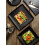 Matte Black Ceramic Dinner Plate 8 Inch Square Serving Plate Scratch Resistant Modern Rustic Design 2