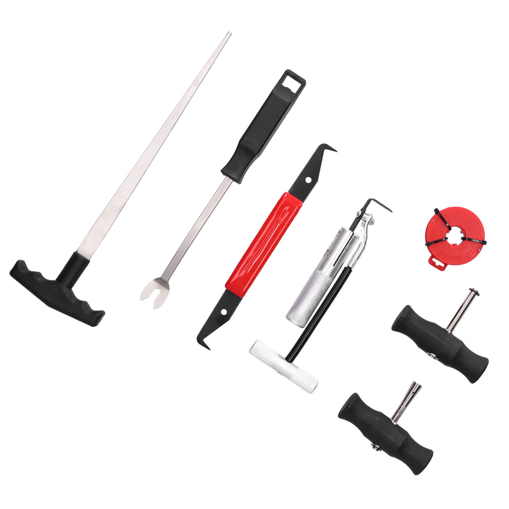 7Pcs Windshield Remover Kit For Cars & Trucks - Glass Adhesive Cutter Light 9381377659376