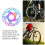 Titanium-beschichteter 140mm Scheibenbremdisk für Mountainbikes 3