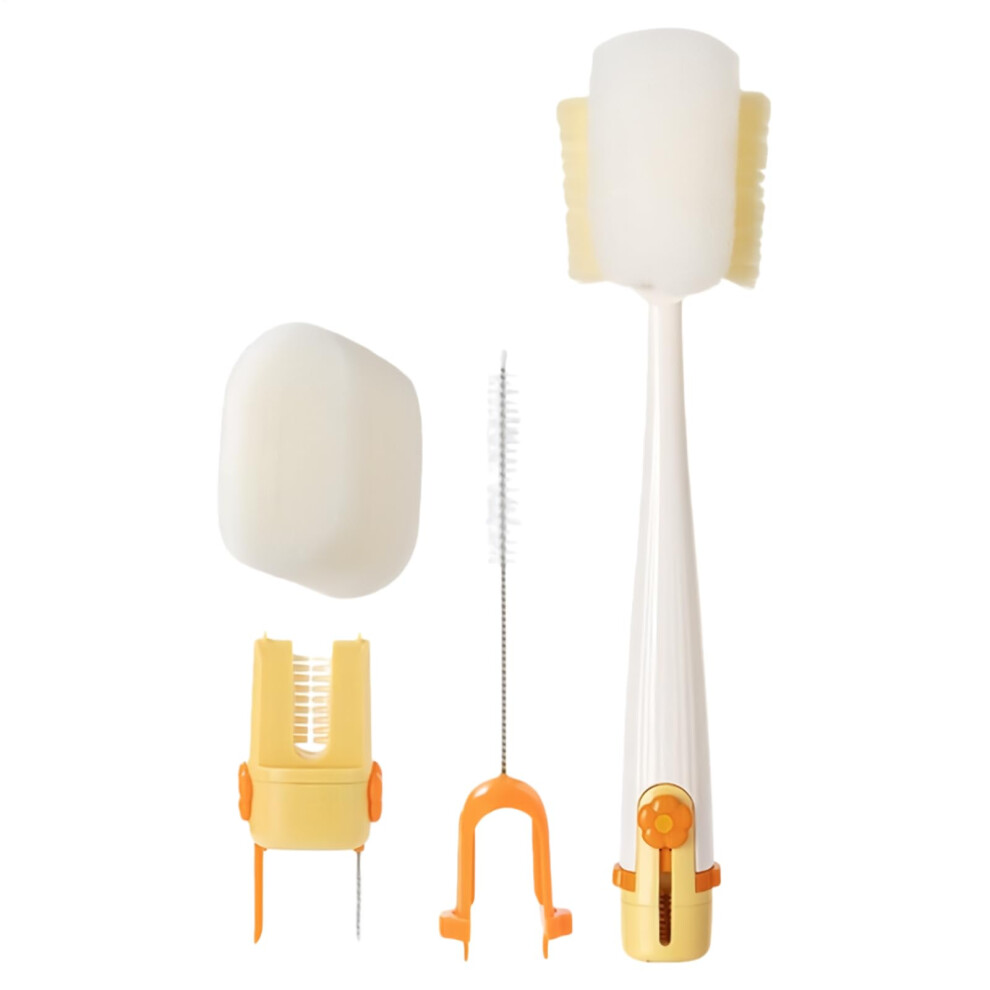 Baby Bottle Cleaning Brush with Soft Bristles and Ergonomic Grip for Bottles and Cups