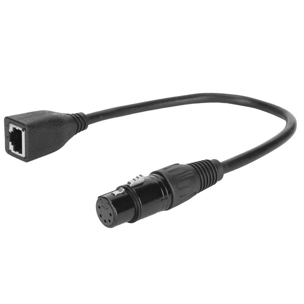 Jorindo Jd6100 5-Pin Xlr Female To Rj45 Copper Adapter Cable, 0.3M 7891377660620