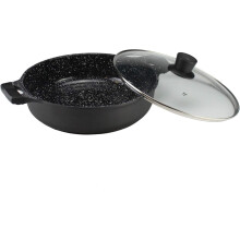 4.1L Die Casting Aluminium Non-Stick Low Casserole
