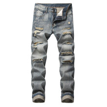 Men's Baggy Motorcycle Trousers with Protectors Jeans 34