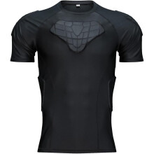 Protection & Performance: Rib Chest Protector Shirt, Moisture-Wicking For Contact Sports Enthusiasts For Halloween Parties For Nightclubs