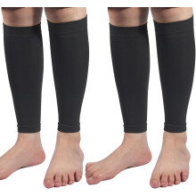 Kompressionsstrumpf für die Wade, echte abgestufte Kompression zur Schmerzlinderung und verbesserten Durchblutung, Unisex-Design bei
