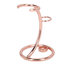 Suporte para pincel de barbear em aço inoxidável à prova de ferrugem, mesa de cuidados pessoais, organizador à prova de vazamentos, suporte para
