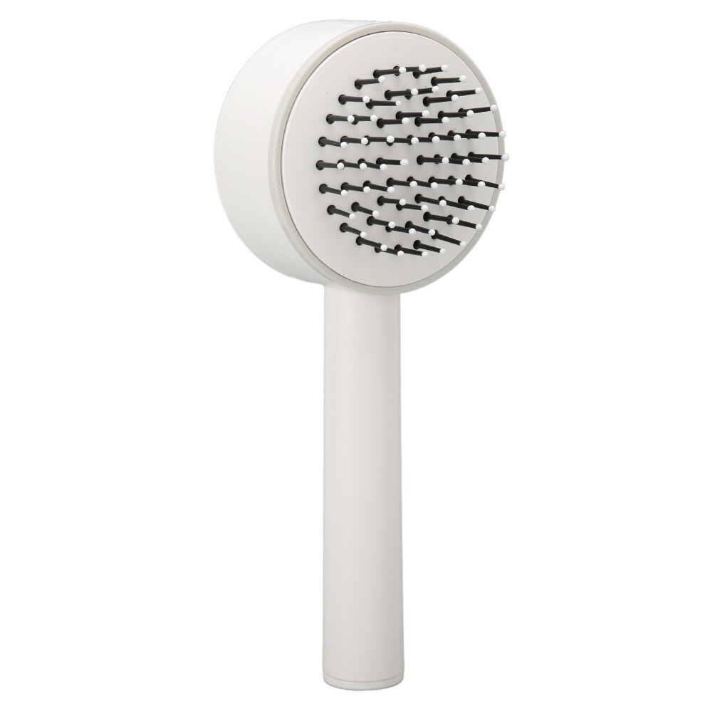 Advanced Self-Cleaning Hairbrush, Ergonomic Handle And Anti Static Massage Head For All Hair Types, Safe and Skin-Friendly For Halloween Parties