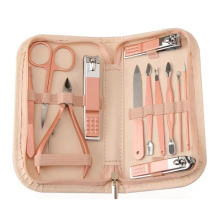 Professionelles Maniküre-Set, Edelstahl-Werkzeuge, ultrascharfe Nagelknipser für Maniküre und Pediküre, Nagelpflege-Set mit praktischem
