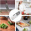 Rechargeable Electric Knife and Scissor Sharpener with 3Stage Precision Sharpening for Kitchen 5